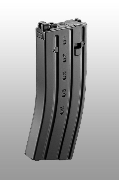 89式】ガスブローバック マシンガンの89式用マガジンとM4用マガジンは