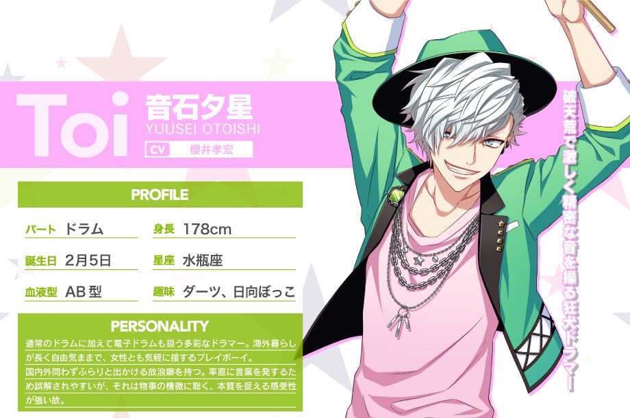 apple-polisher・Drams アーティスト名：Toi 音石 夕星（おといし