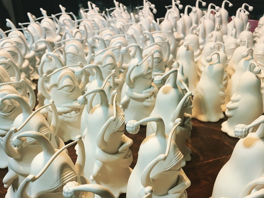 ひとつめちゃん…ご予約の方は絵付けまだかな？と思ってるよね…あたしも