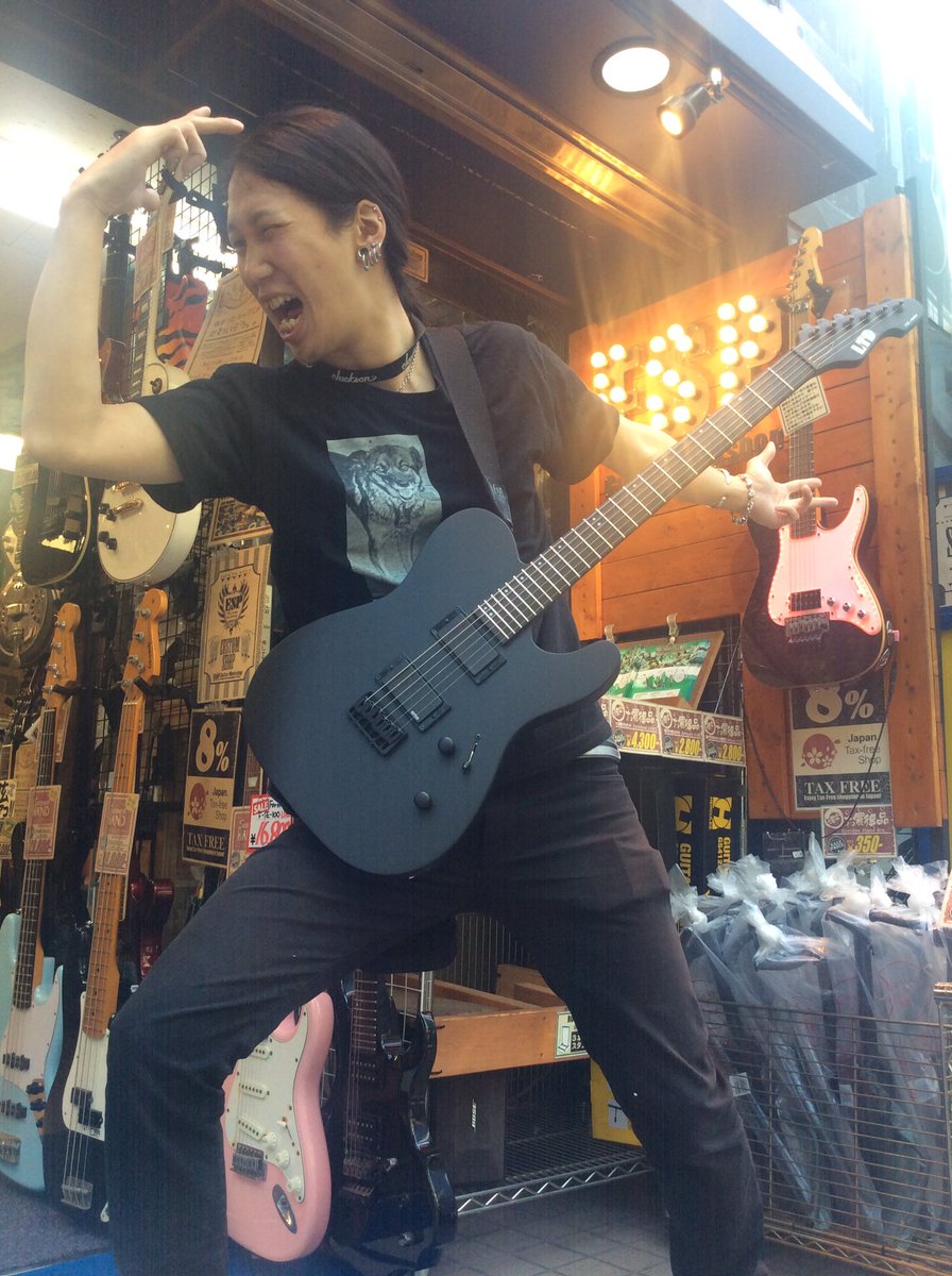 LTD TE-401】メタル一直線加賀です！最高にジェントなテレキャスが入荷