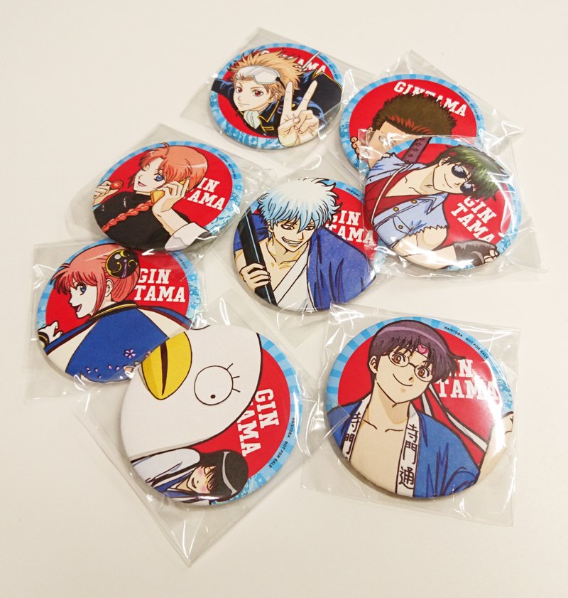 銀魂 銀八先生 缶バッジ ジャンプフェスタ2019 アニプレックス購入特典