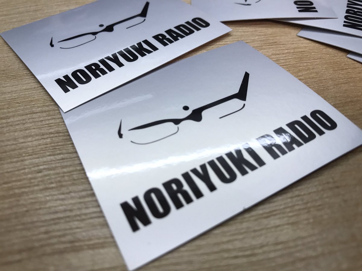 質こだステッカー2018ver シルバー よき😀 #noriradi #石川典行