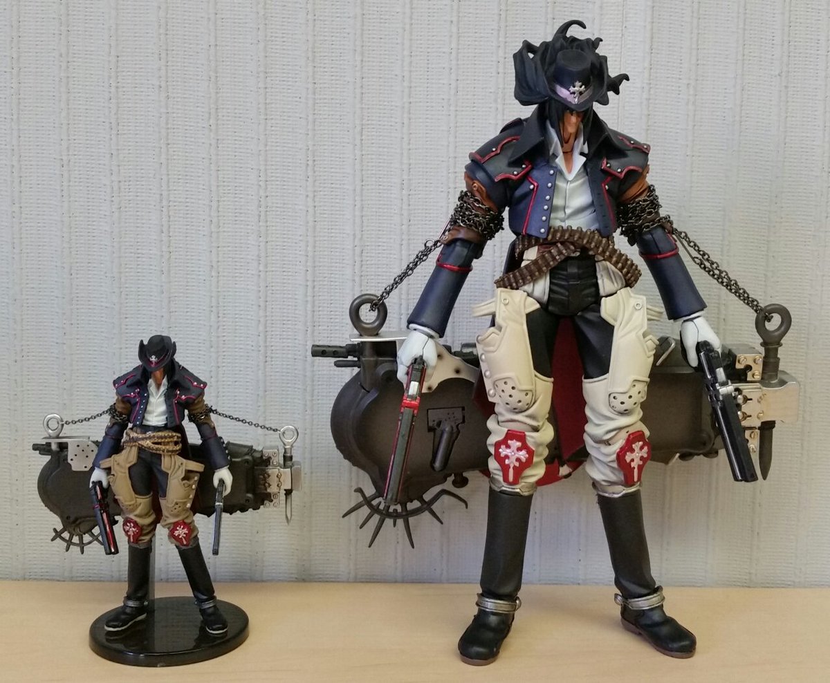 ゲーム限定版付属フィギュアとアクションフィギュア #Gungrave