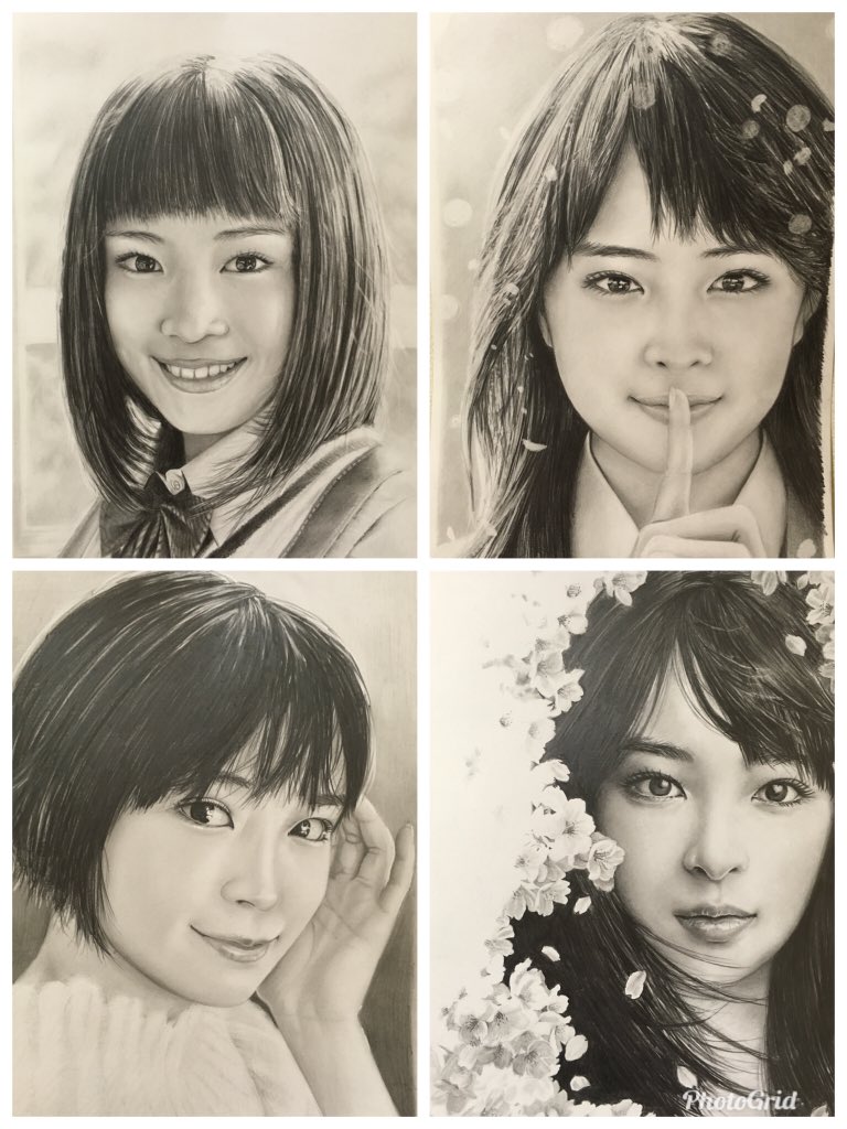 載せる絵が無いので広瀬すずちゃんの作品をまとめてみました！良かっ