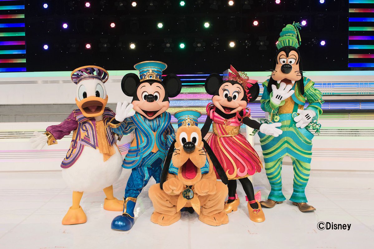 今夜は東京ディズニーリゾート35周年を記念して、ミッキーマウスと