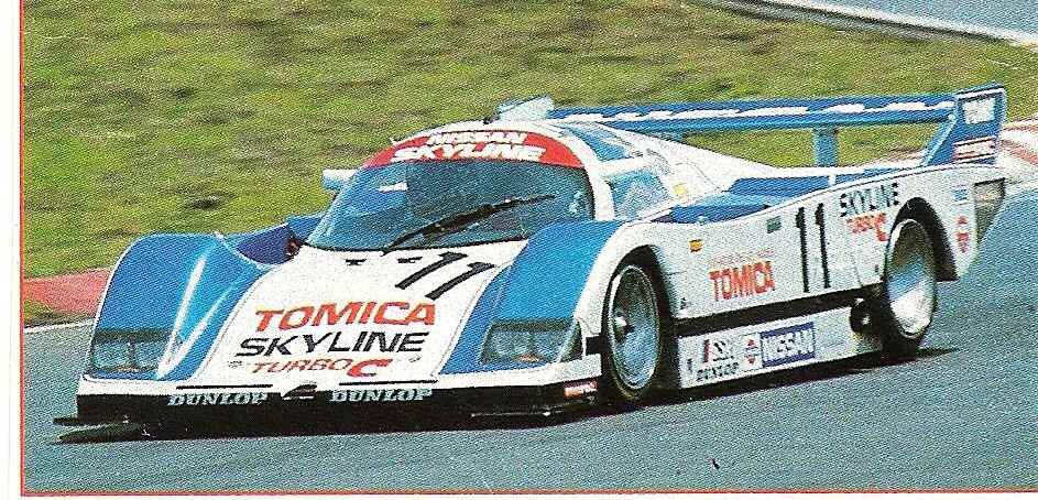 名ばかりのスカイラインターボCの2台。 1枚目のLM04Cはスカイラインの