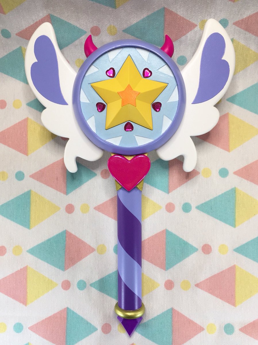 スターバタフライのステッキ完成🧙‍♀️ぼんやり光ります💡 My Star