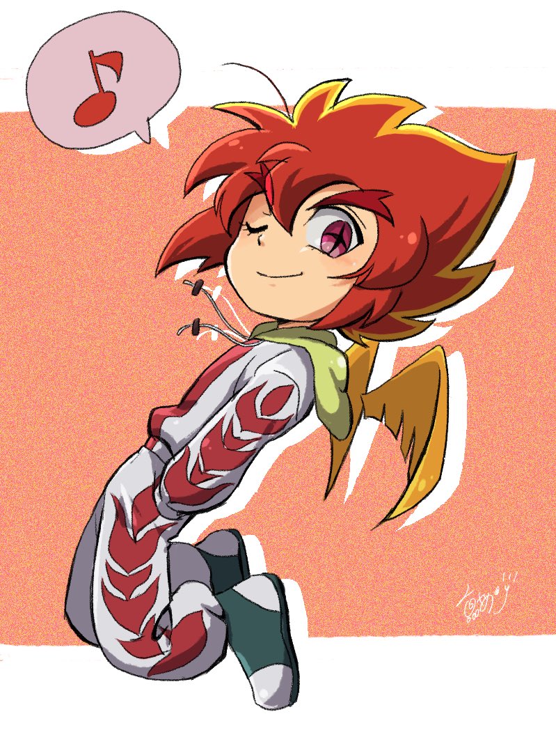 描こうぜ！って 話をして頂いたので フェニックスこと 赤井翼くん 描き