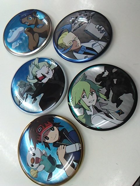ポケモン最新コレクション缶バッジ・#イッシュ地方 #キョウヘイ #N