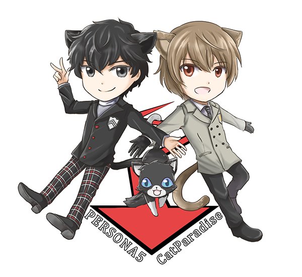 夏休み時ナンジャタウンでペルソナ5の商品があったね でも猫耳がついて