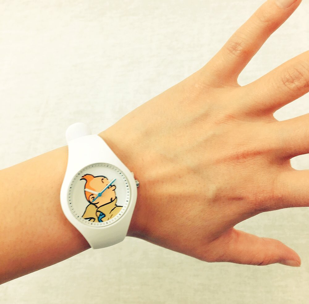 ベルギー発の時計ブランドICE-WATCHとタンタンのコラボレーション