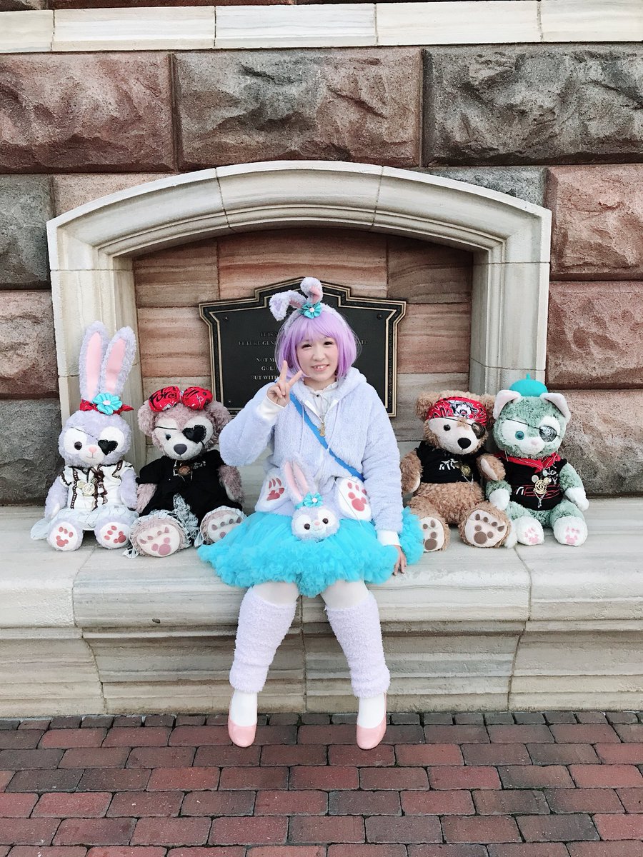 ステラルーちゃんのコスしてディズニーハロウィン行ってきました