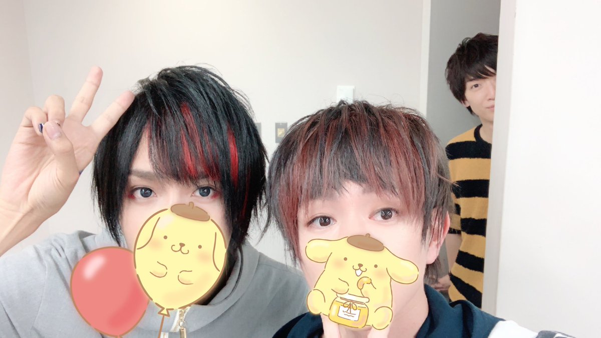 あまつきまふまふそらるさこうともひさなるせsで撮った(*´◒`*)