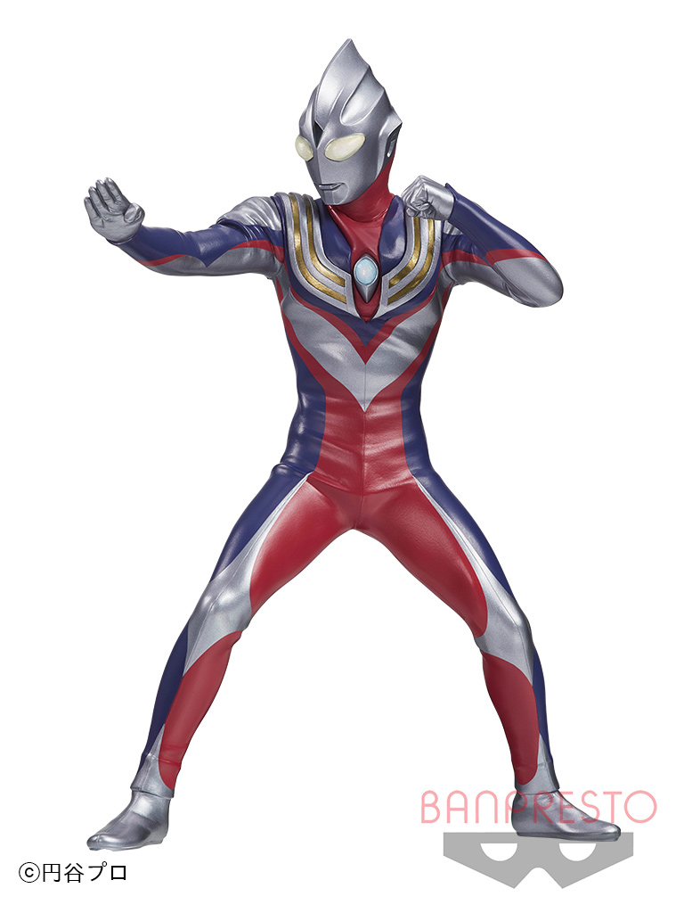 3千万年の時を経て復活した超古代の光の巨人／ 英雄たちの勇姿の立像