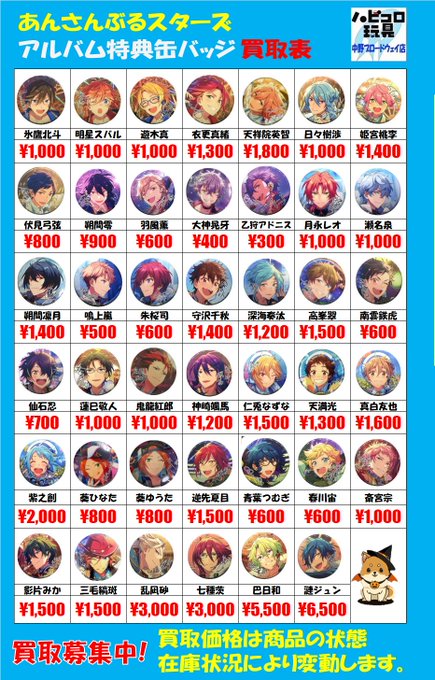 info＞ #あんさんぶるスターズ 天満光さんの中国限定願望ハート缶