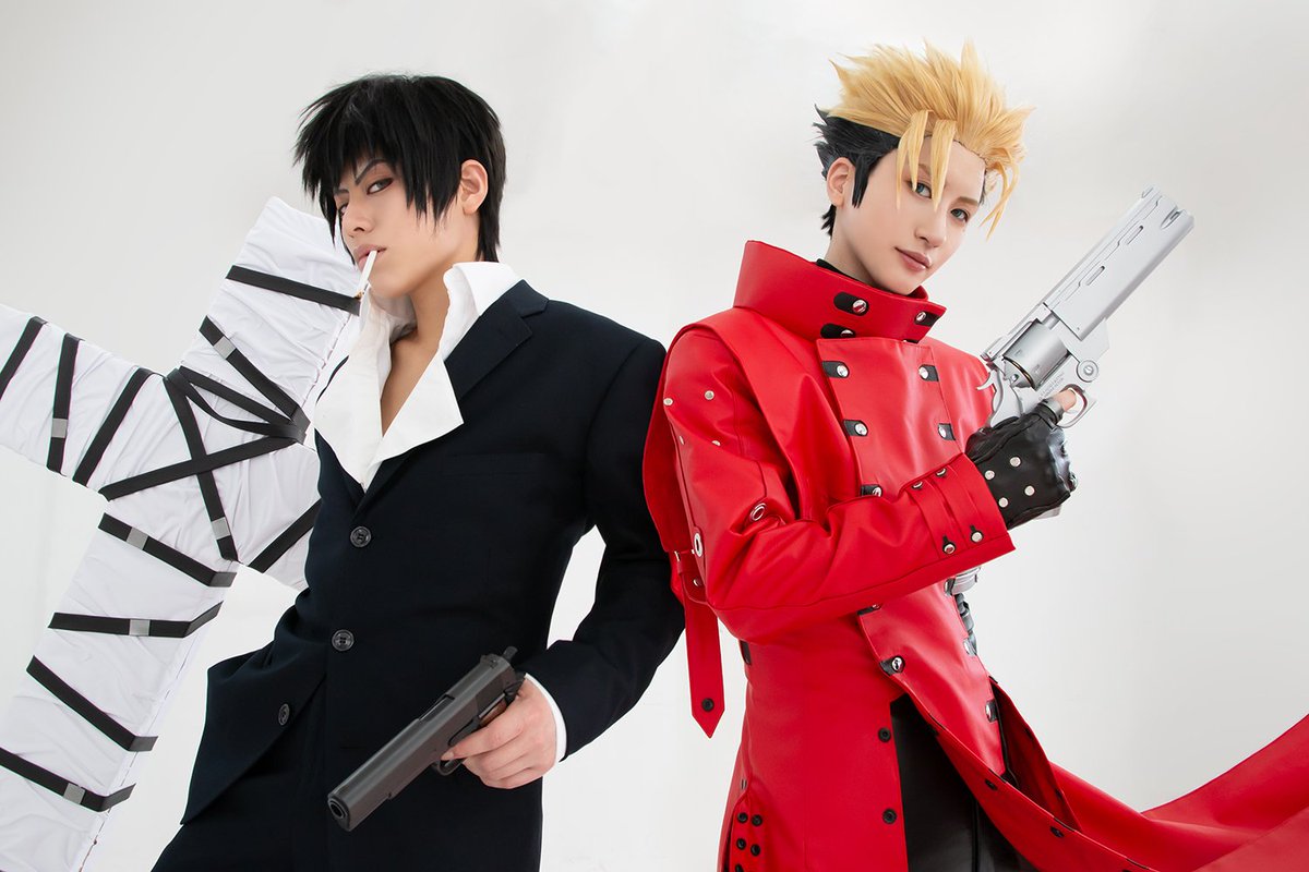 TRIGUN maximum】 ヴァッシュ・ザ・スタンピード ウルフウッド•かん