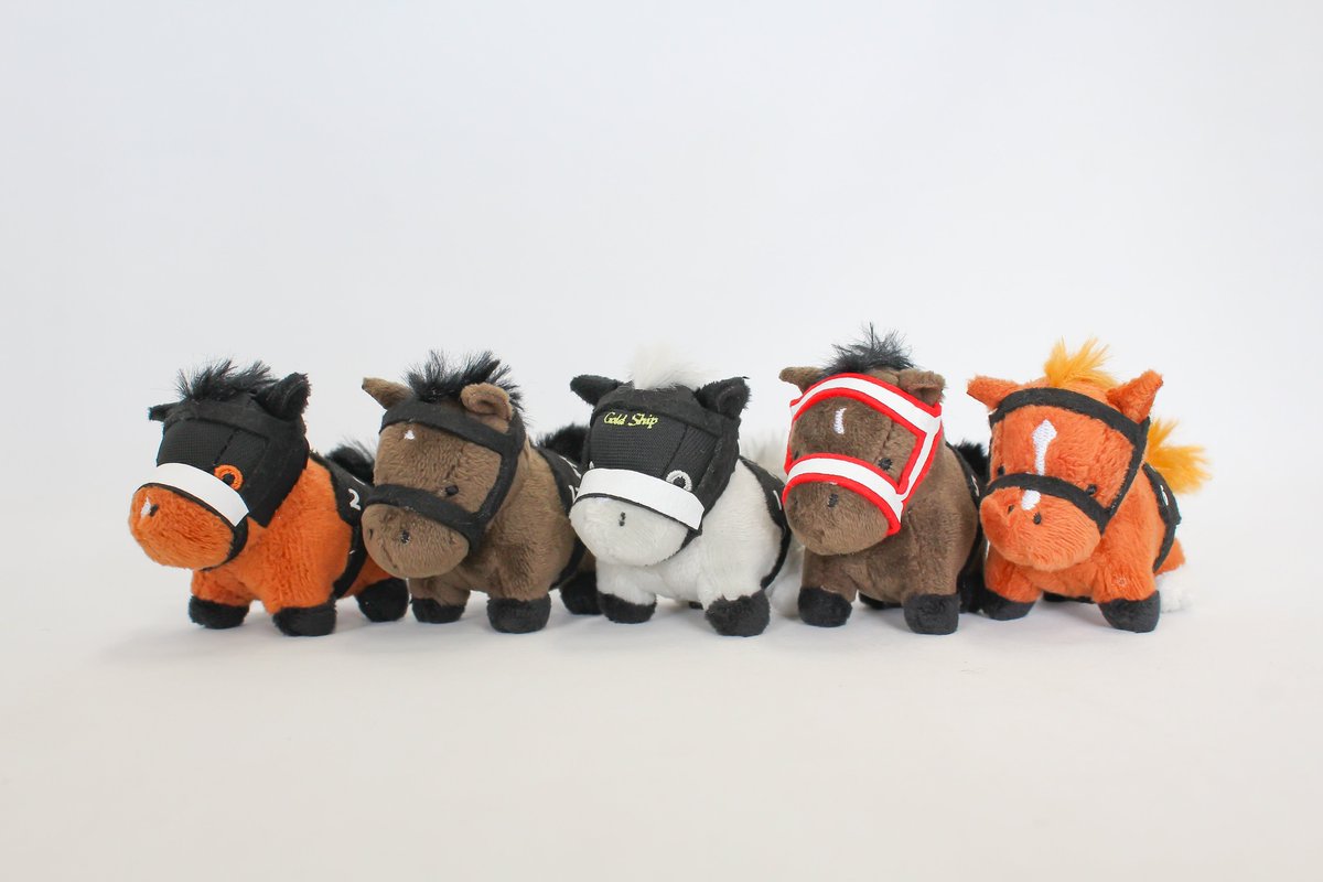 8月発売商品のご紹介② サラブレッドコレクションぷちぬいぐるみ 競走