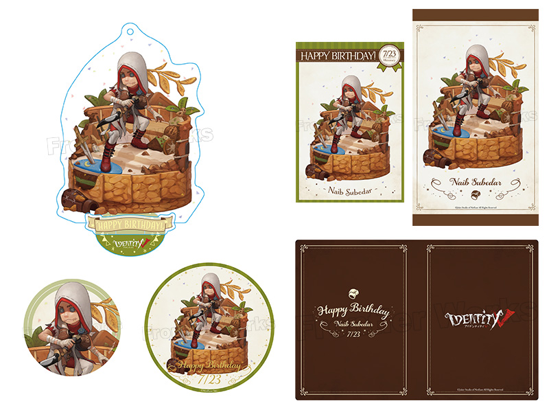第五人格 バースデーグッズ 2021年 キャンバスボード 調香師 IdentityV