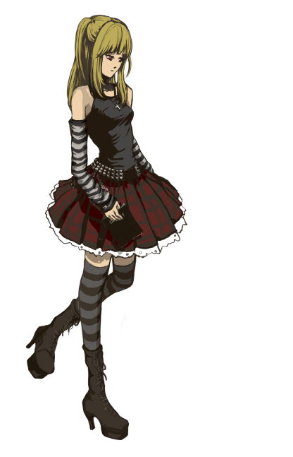 10年くらい前に描いたデスノートの弥海砂です #版権 #イラスト