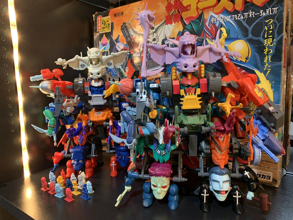 RT @SkLnm: ゴーストン組み直すだけで、終了してしまった… 相変わらず