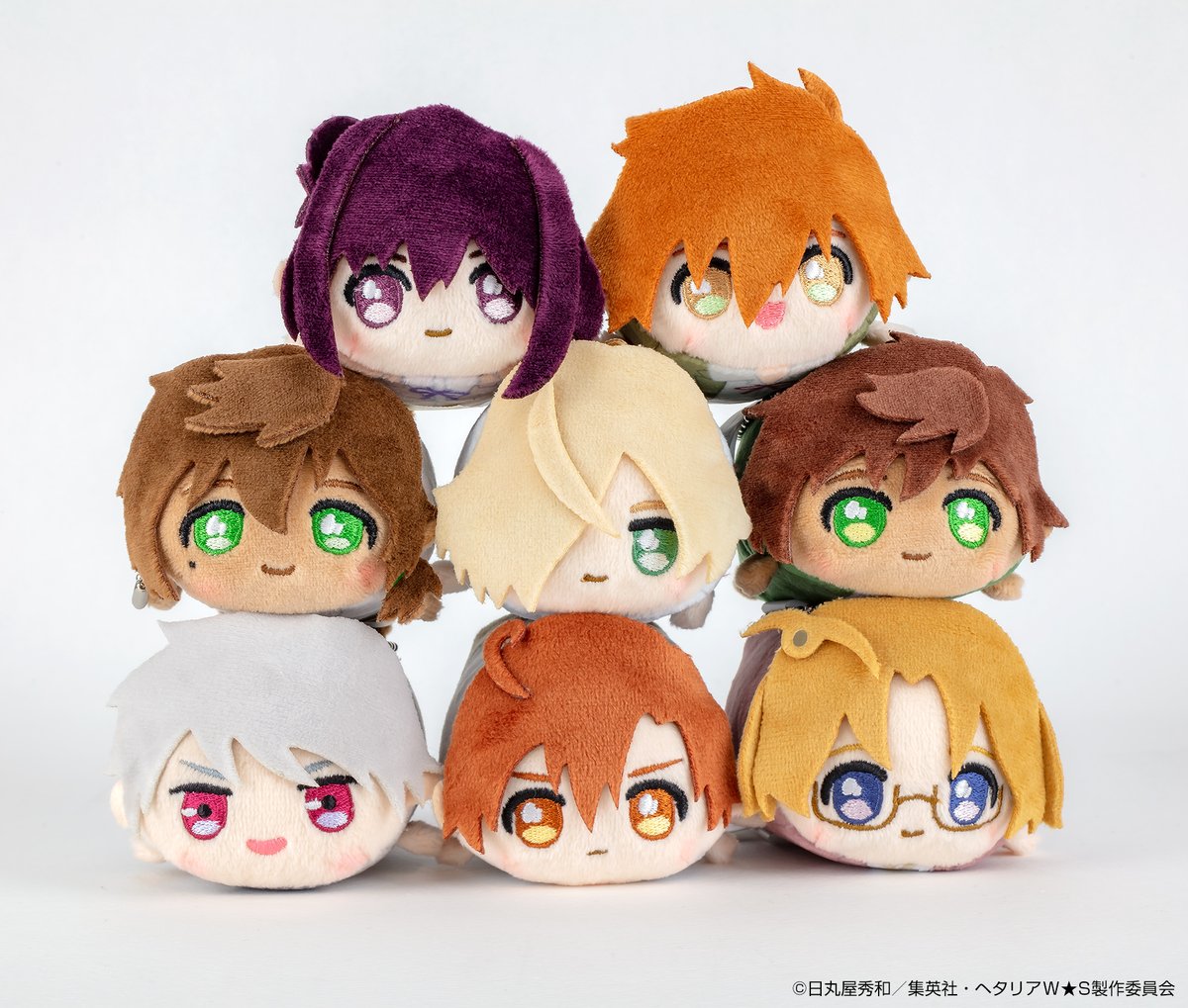 予約受付中！】 「ヘタリア World☆Stars」ごろりんマスコット vol.2は