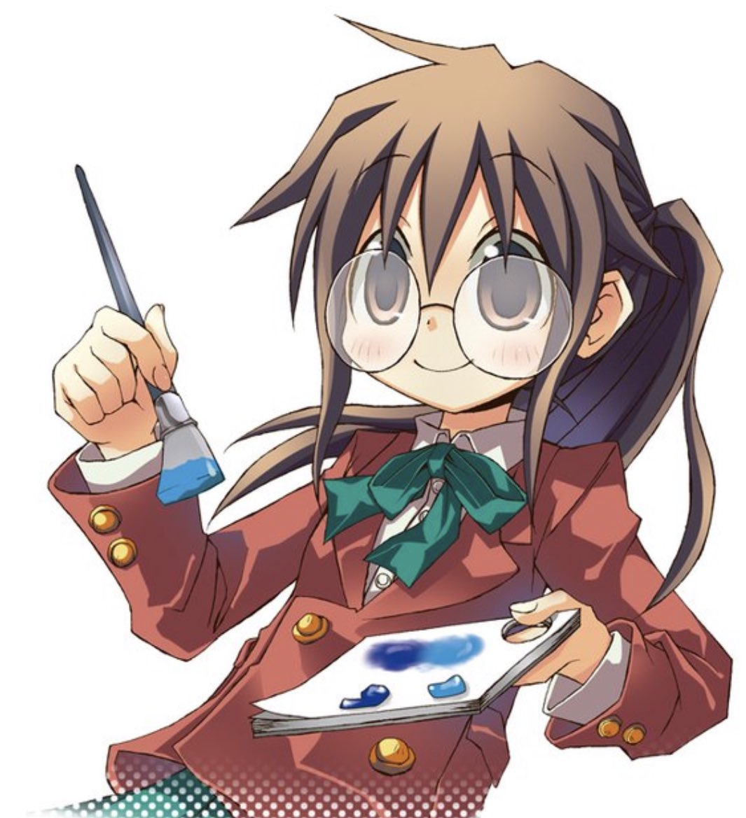 GA芸術科アートデザインクラス 山口如月 #見た人も何か無言で眼鏡っ