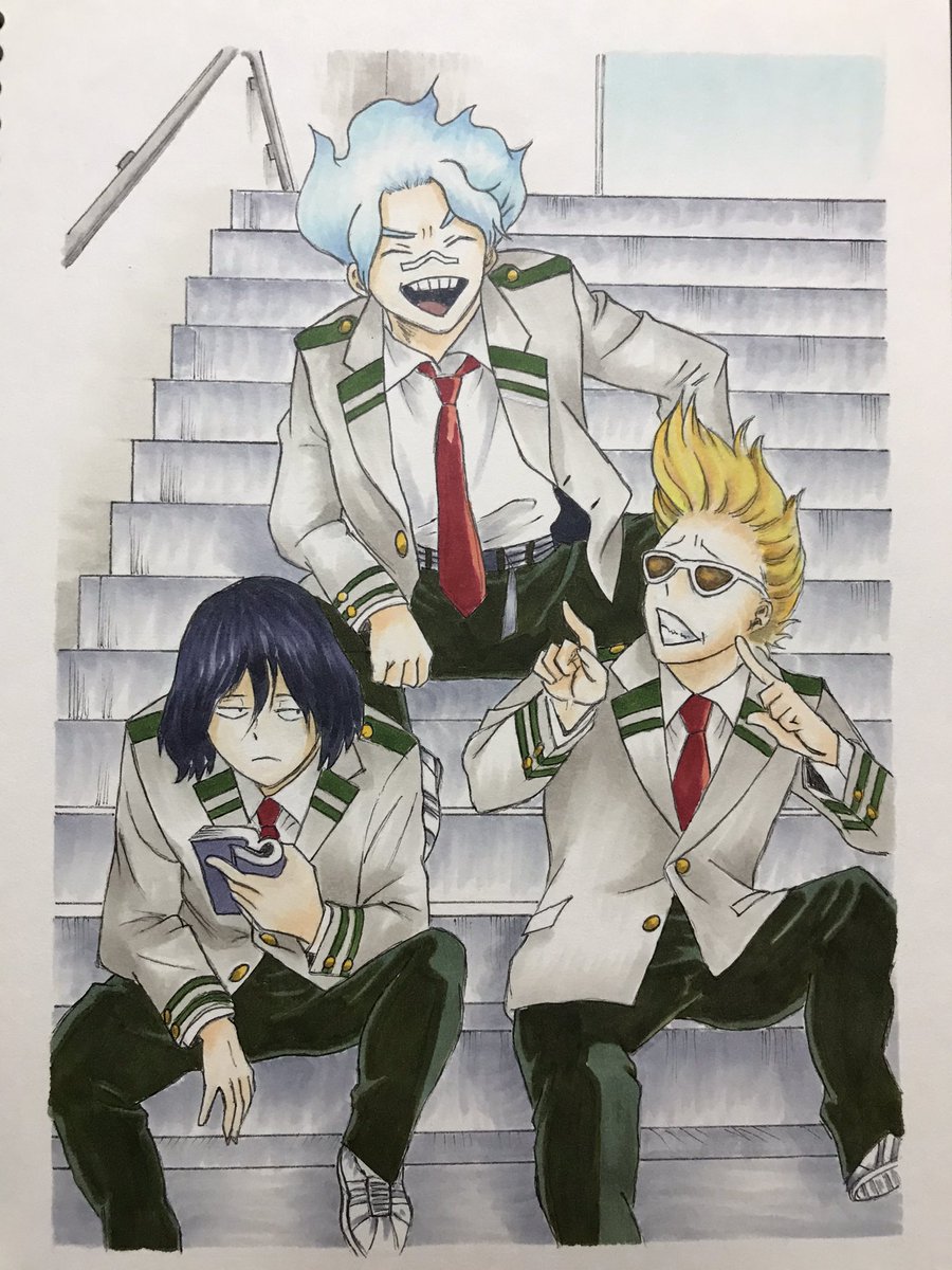 白雲朧💭山田ひざし🎙相澤消太 ✨雄英高校時代の3人✨ 今日は白雲朧の