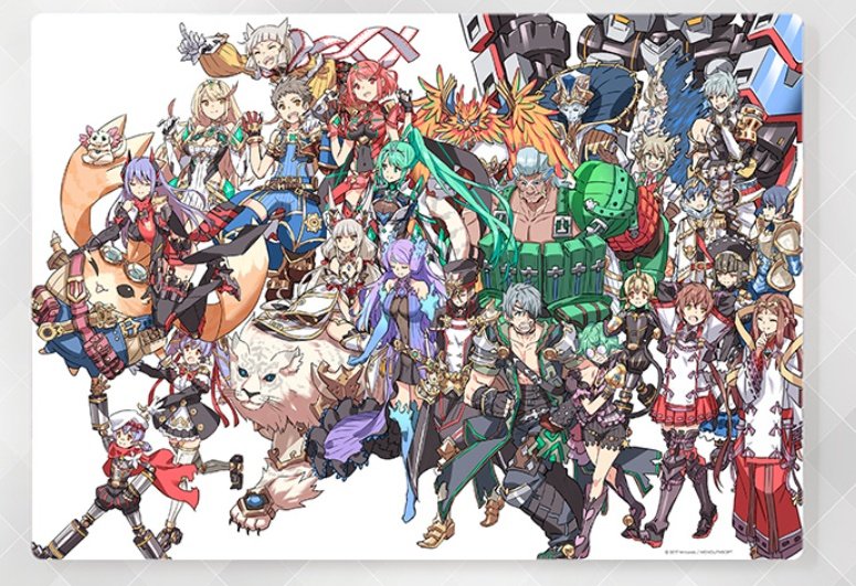 プネウマの立ち絵ってゼノブレイド2内でも攻略本でも全身は見られ