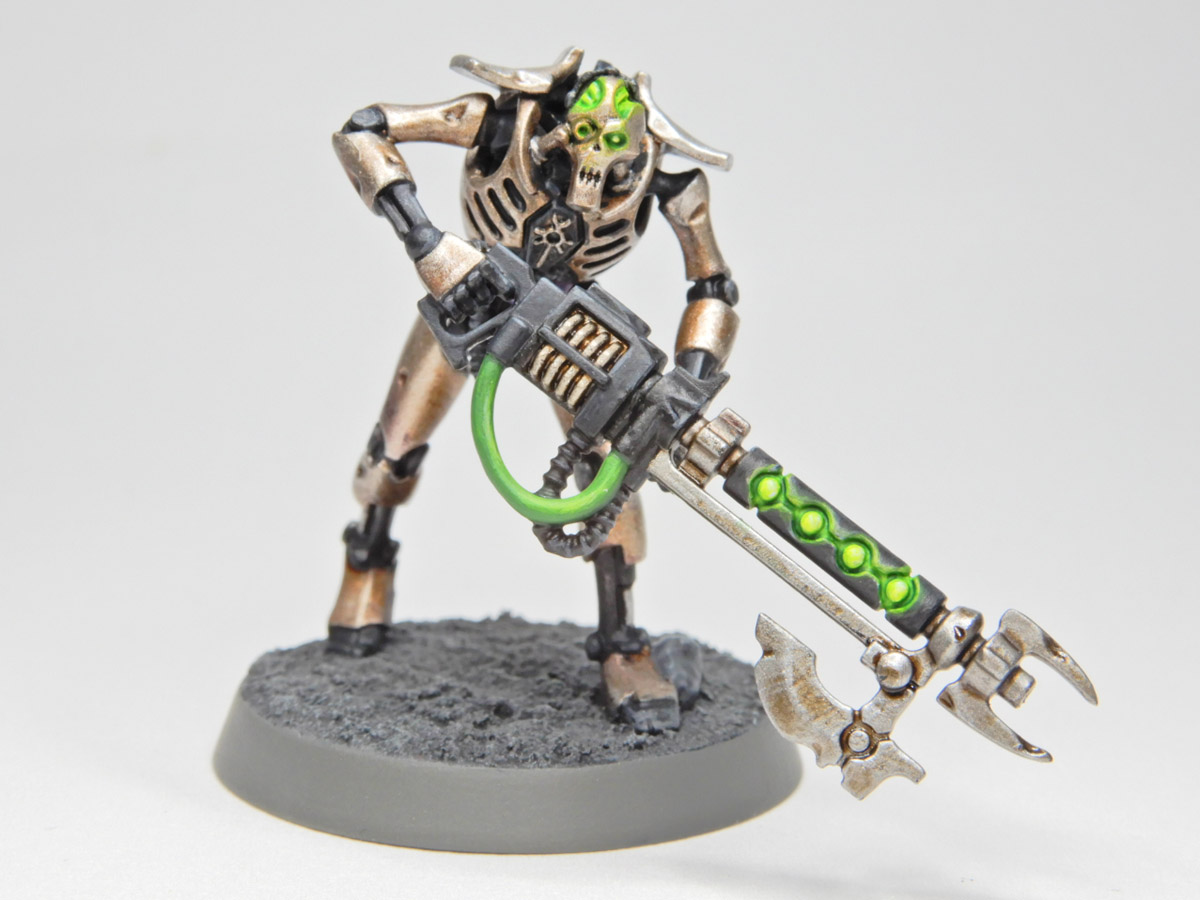 ネクロンペイントセットに入っているウォーリア3体を塗りました