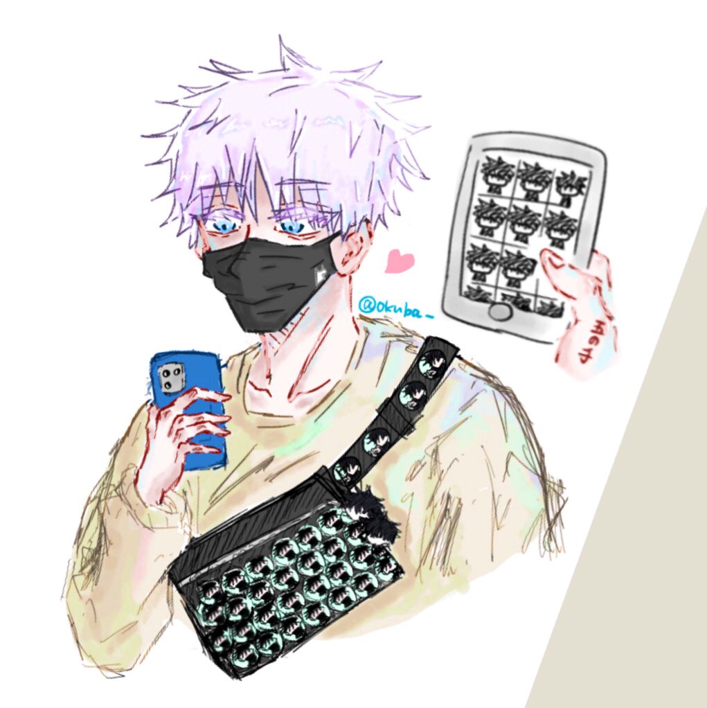 恵すきすきオタクの五。1番頑張ったのこの痛バww 此方も絵チャで