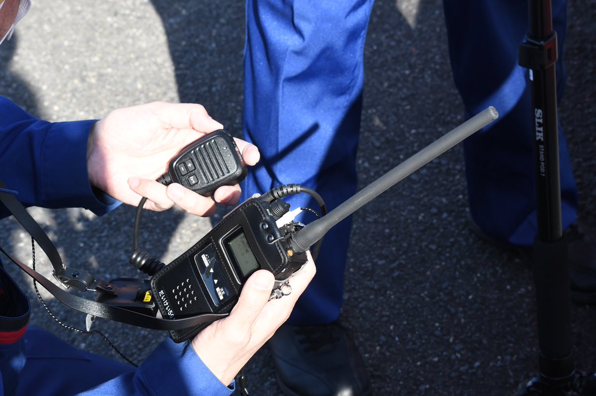 ここ数年で一気に更新の進んだ IPR型携帯用無線機 IPR-WTの写真を幾つ