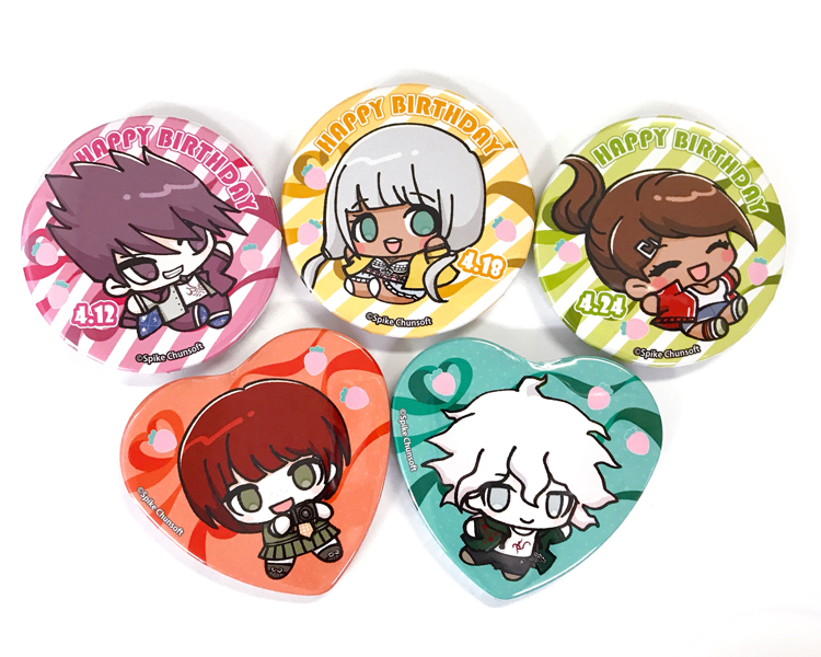 ダンガンロンパ2 プリロール 特典 缶バッジ 狛枝凪斗 バースデープリ