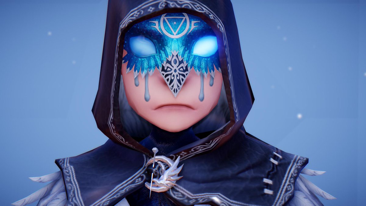 占い師】夜行フクロウ△▽イライ・クラーク リクエストの部分アップ