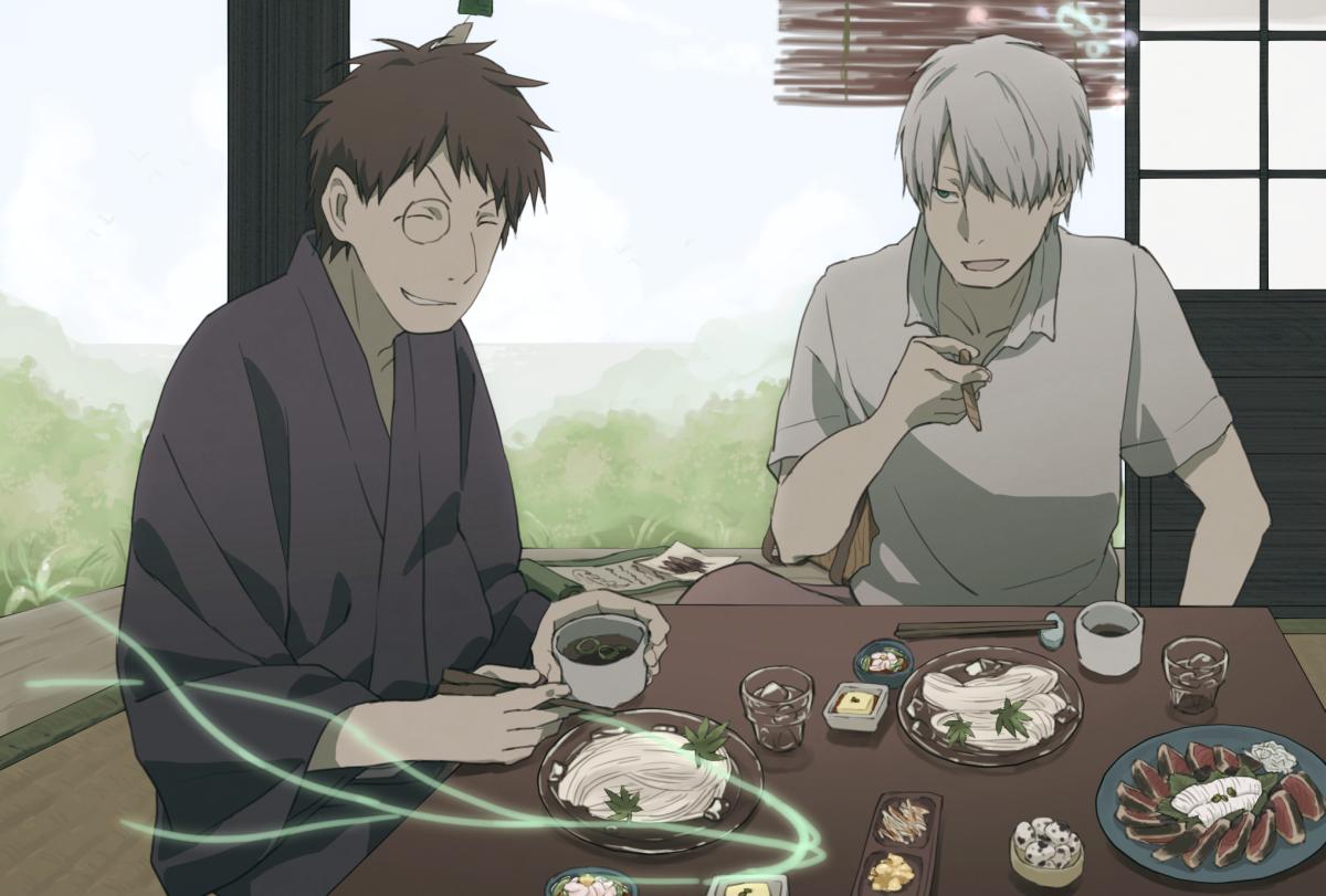 蟲を視る眼はないけれど耳がある旅の話をきかせてくれよ #蟲師 #ギンコ