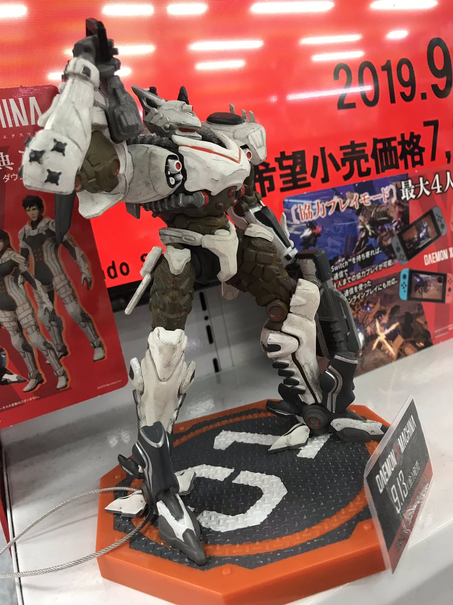 デモンエクスマキナさん、店頭販促用にフィギュア作るなら特典もそれに