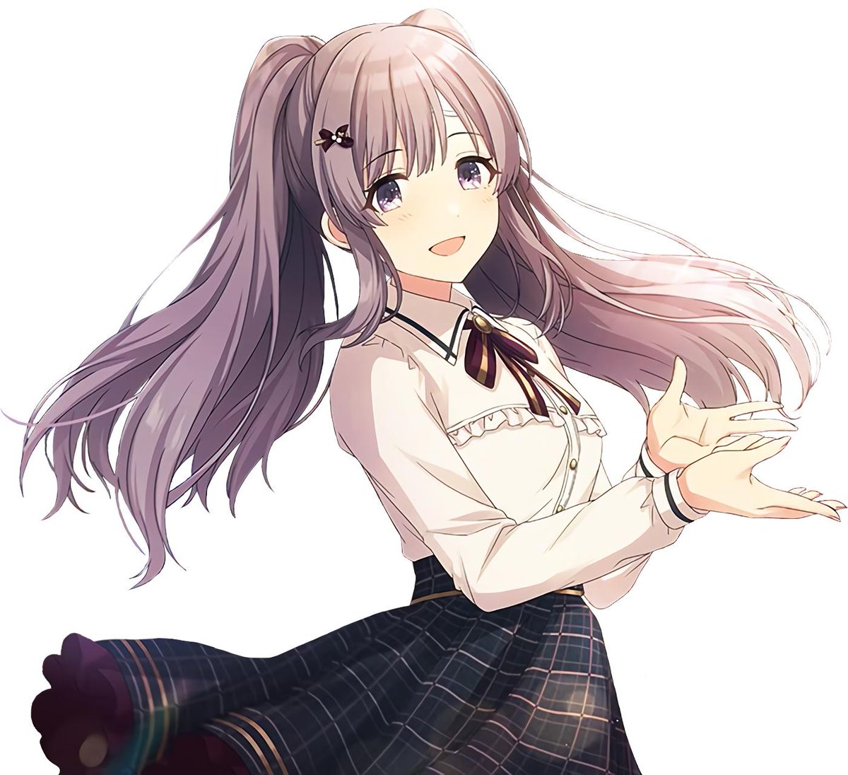 霧・音・燦・燦】幽谷霧子 透過素材追加しました。 #シャニマス #透過