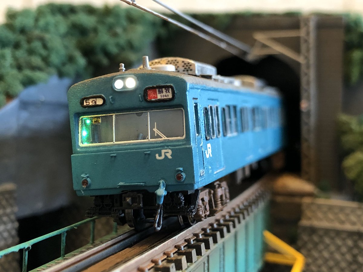 ② 毎度おなじみ京葉線103系 千ケヨ303編成 KATOとEVOから作成 個人的