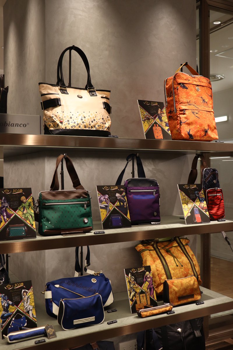オロビアンコ〉×〈#ジョジョ〉 黄金のイタリアンコラボバッグ予約販売