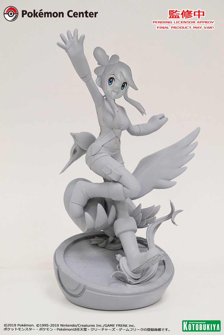 ポケモンセンターオリジナル フィギュア フウロ＆スワンナ」の原型を初