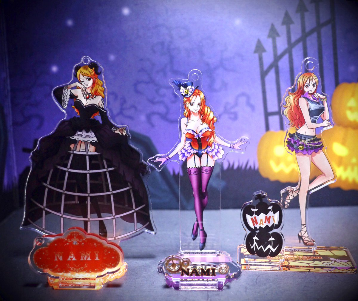 せっかくなのでこの3年分のサンジ君とナミさんのワンピースタワー