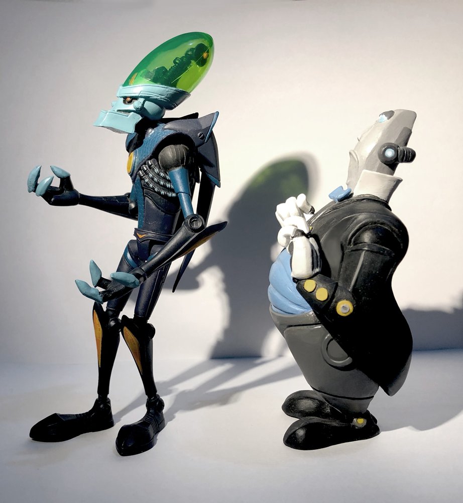 ついでに、 10年以上前に作ったローレンスフィギュアを発掘したので