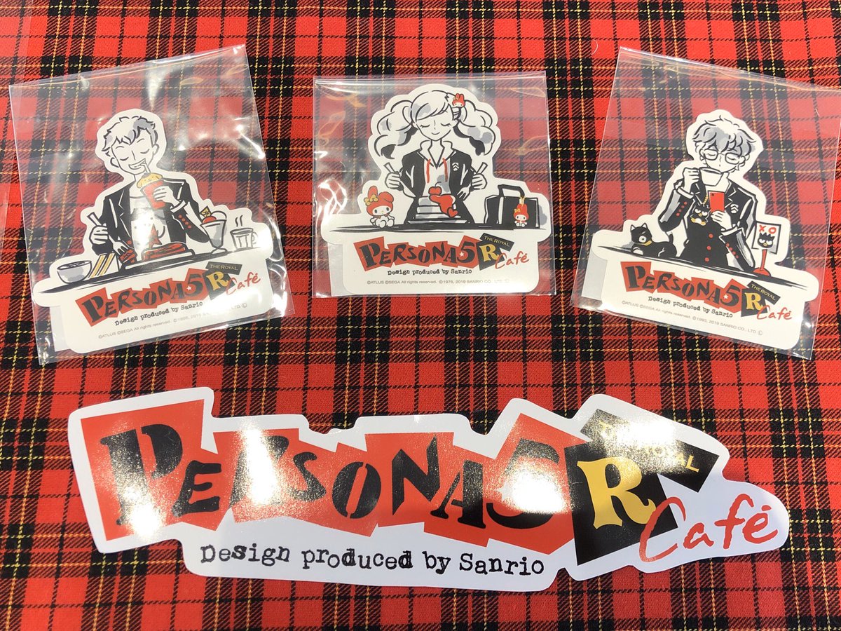 ペルソナ5 ザ・ロイヤル Design produced by Sanrio カフェ