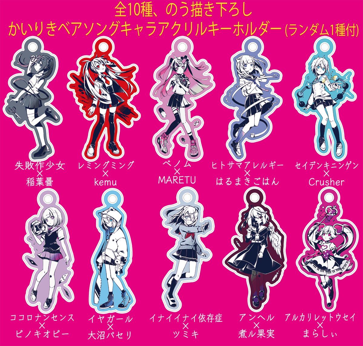 かいりきベア曲REMIXついにボカロP全員公開。 こんな豪華なアルバムを