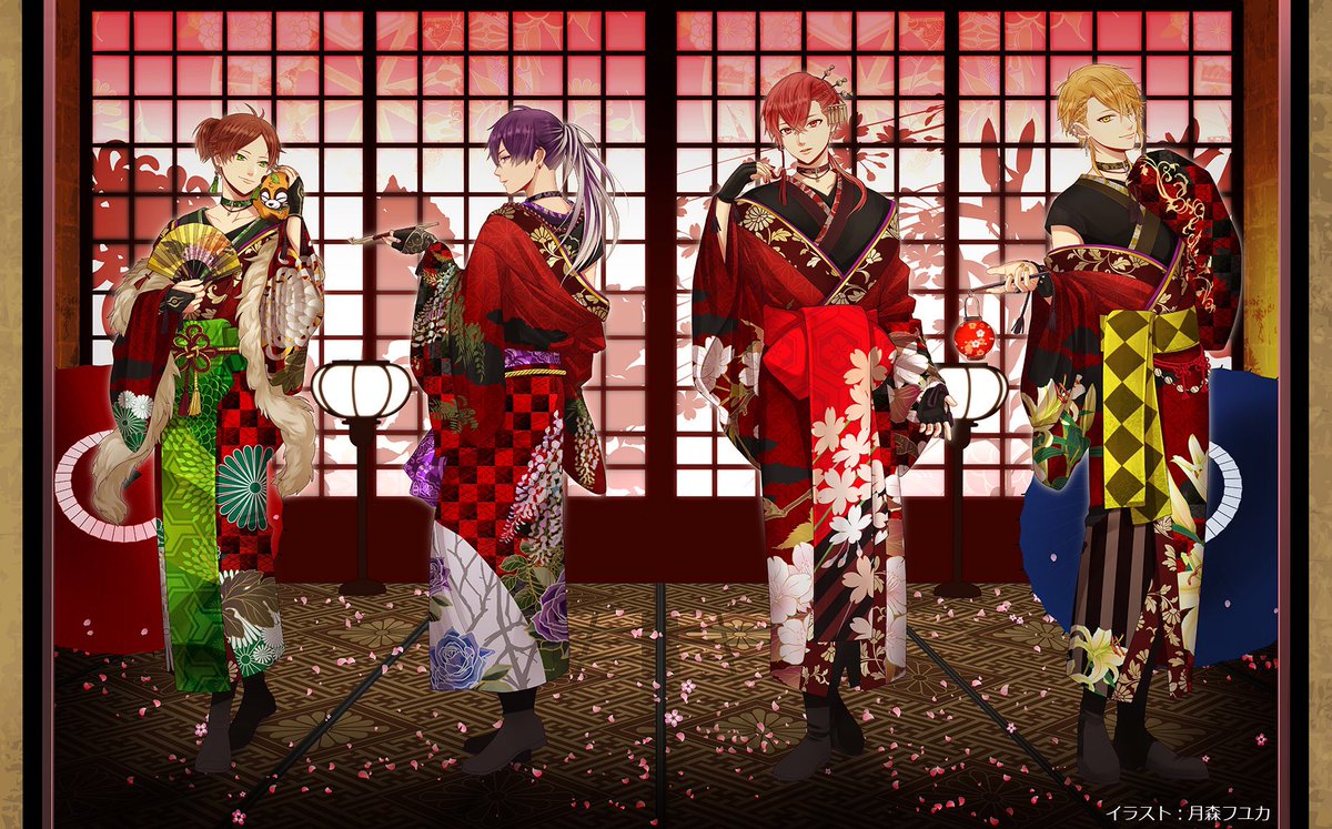 浦島坂田船春ツアーメインビジュアル公開！】 イラストは月森フユカ