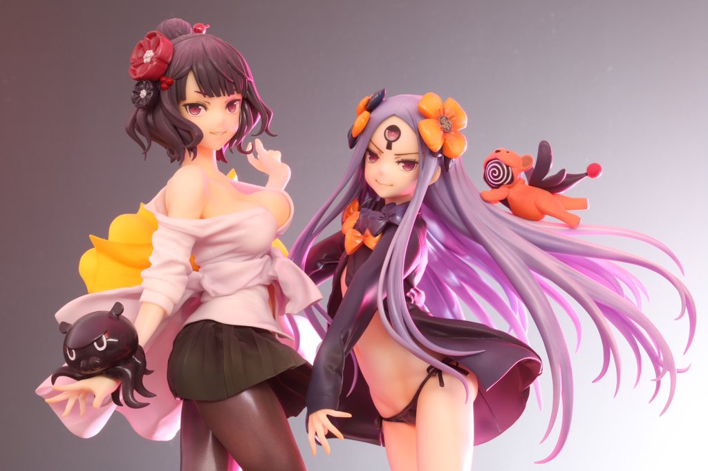 fgo制服フィギュアシリーズ アビゲイル&葛飾北斎 アビ北ちゃんは