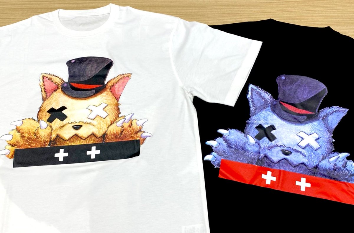 レベル5 新グッズ発表！】 レトルト君&レト狼のビッグTシャツです