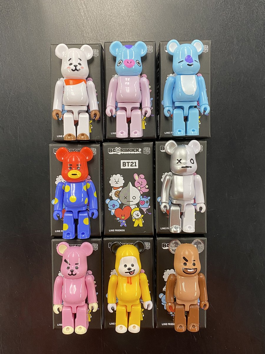 Today's 1.6】 世界中で愛されているキャラクター「BT21」が BE@RBRICK