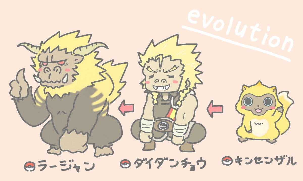 モンハン図鑑☆】メガ進化すると激昂ラージャン♪ #MHWアイスボーン