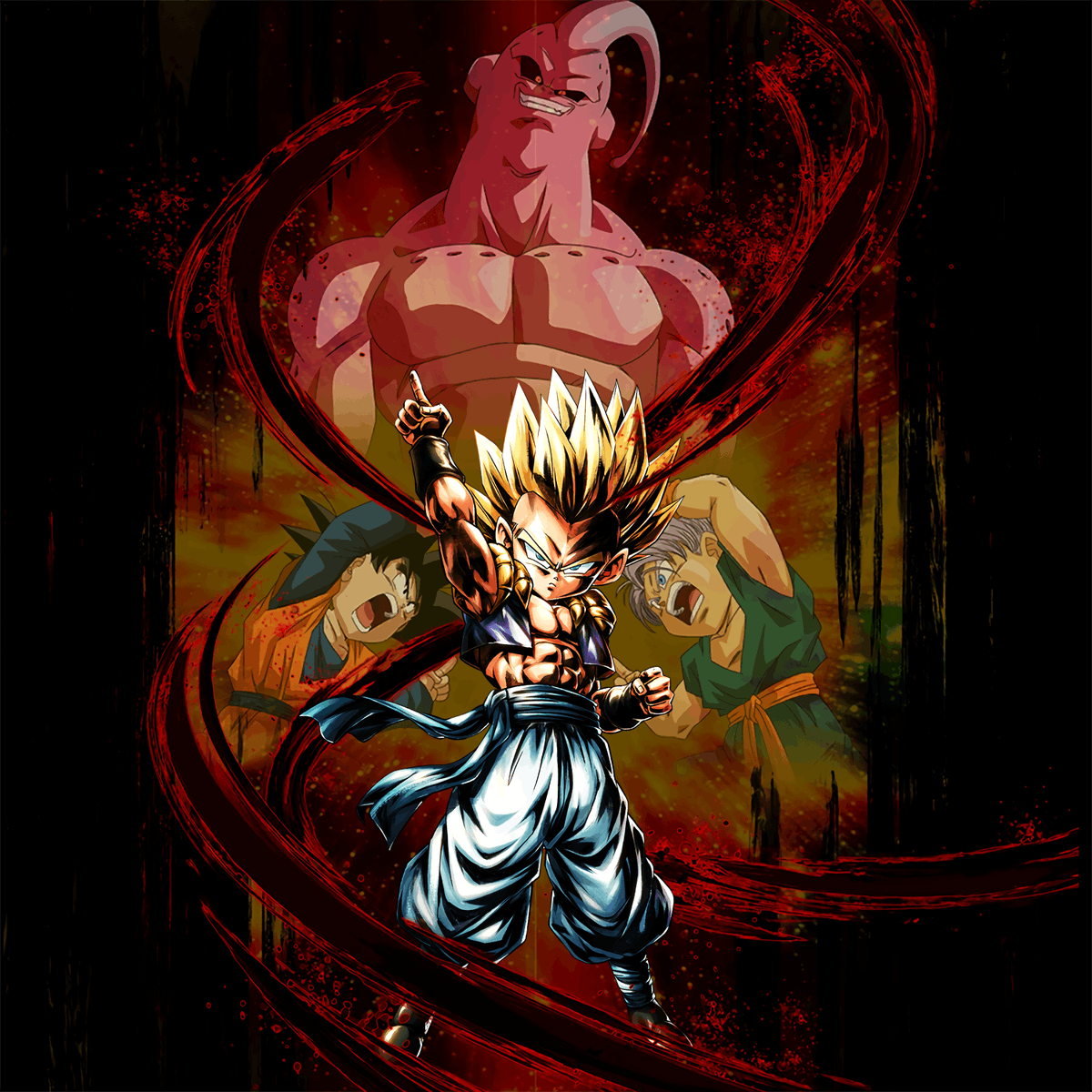 DBLegends [RED] Super Saiyan Gotenks 【RED】超サイヤ人ゴテンクス