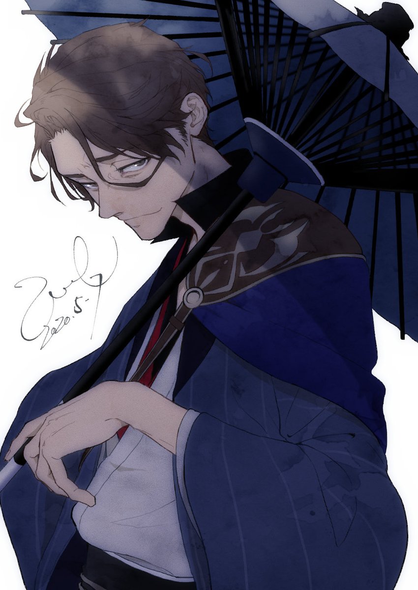 お題箱より 藍染惣右介(番傘) / 平子真子 / BLEACH